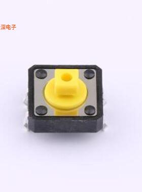 TS-1094T-B2D2-T-Y |方头轻触插件-4P,12x12mm