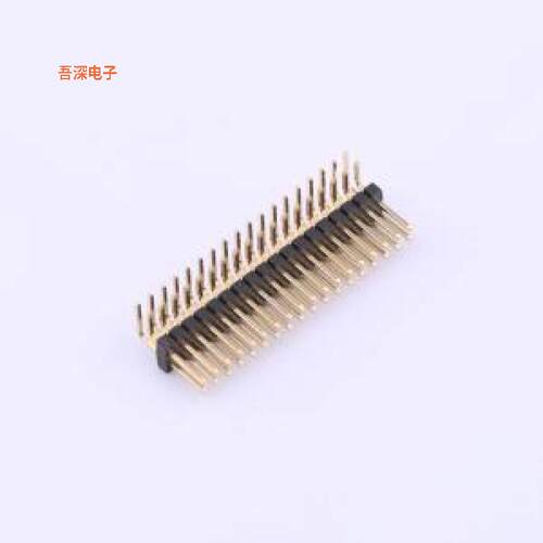 X1321WR-2x18J-C40D18 |原装弯插,P=1.27mm排针