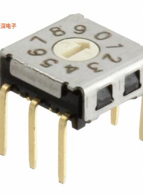 A6K-102RF |BCDSWITCH ROTARY DIP BCD 0.025A 24V