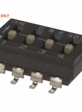 SD04H1SB |SPSTSWITCH SLIDE DIP SPST 0.1A 25V