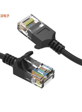 CM-100253BKBSTK |原装全新2Ft Cat6A UTP Slim Ethernet Netw