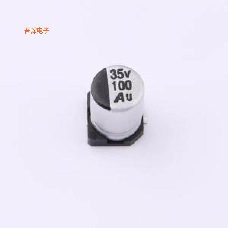 GVU1V107M0609CN |贴片型铝电解5000Hrs,-55~+105℃,0.6Ω