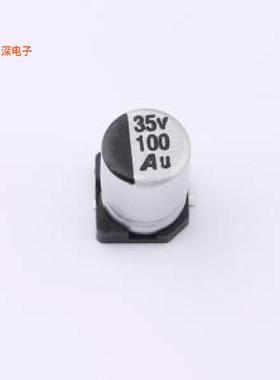 GVU1V107M0609CN |贴片型铝电解5000Hrs,-55~+105℃,0.6Ω