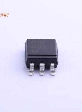 4N25S-TA1 |原装SMD-6POPTOISO 2.5KV TRANS W/BASE 6-SMD