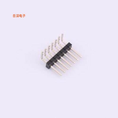 HX PZ1.27-1x7P WZ |原装弯插,P=1.27mm排针