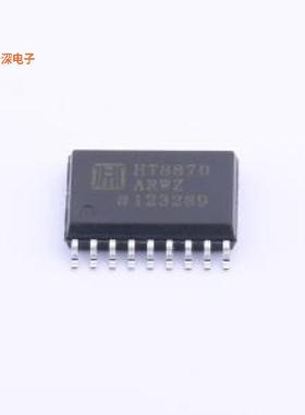HT8870ARWZ |CMOS集成双音多频接收器接口ICWSOP-18