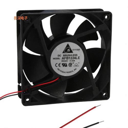 AFB1224LE |24VDCFAN AXIAL 120X38MM 24VDC WIRE