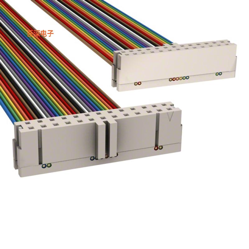 M3TTK-2636R |插口至插口IDC CABLE - MSD26K/MC26M/MSD26K