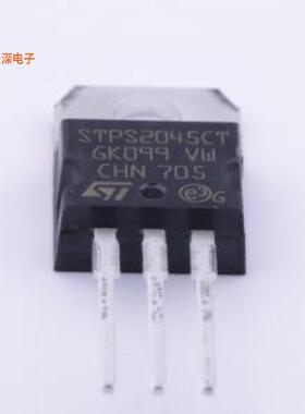 STPS2045CT |原装TO-220AB-3DIODE ARRAY SCHOT 45V 10A TO-220