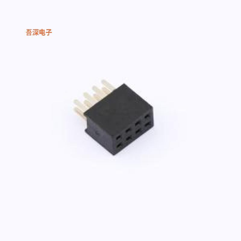 HC-PM127-4.3H-2x4PZ-02A |原装插件,P=1.27mm排母