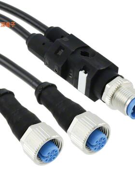 2273107-4|插座（2）CBL 3POS RCPT(2) TO PLUG 4.92
