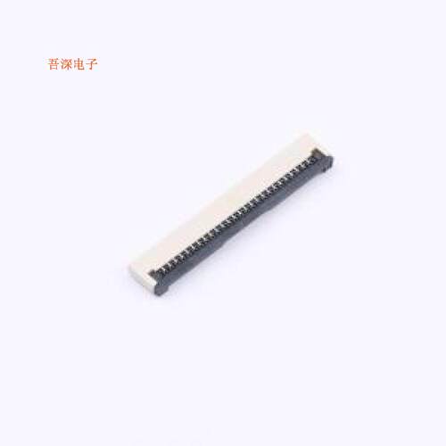 ZX-1.0FPC-2H-QFX26P |原装SMD,P=1mm,卧贴FFC/FPC