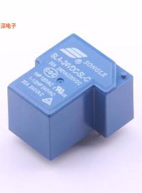 SLA-24VDC-SL-C |原装插件,27.6x32mm功率继电器