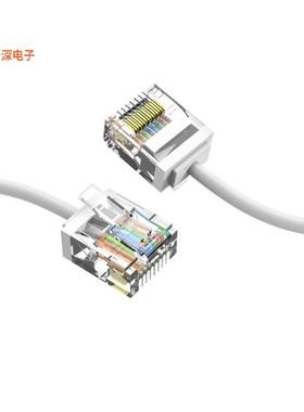 CM-100298WTBSTK |原装全新10Ft Cat6A UTP Super-Slim Ethern