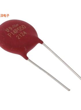 V14P550PL1TX2855 |550 VVARISTOR 910V 6KA DISC 14MM