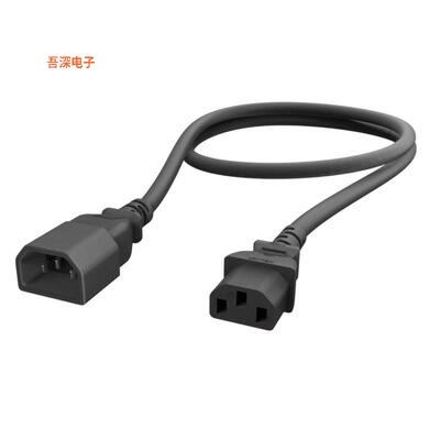 AC-02225 |原装全新EXTEN PWR CORD C14/C13 18AWG 25'
