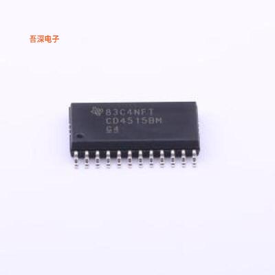 CD4515BM96 |原装全新CD4515B CMOS 4 位锁存器/4