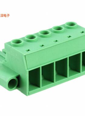 1967485 |插头，母插口TERM BLOCK PLUG 5POS 10.16MM