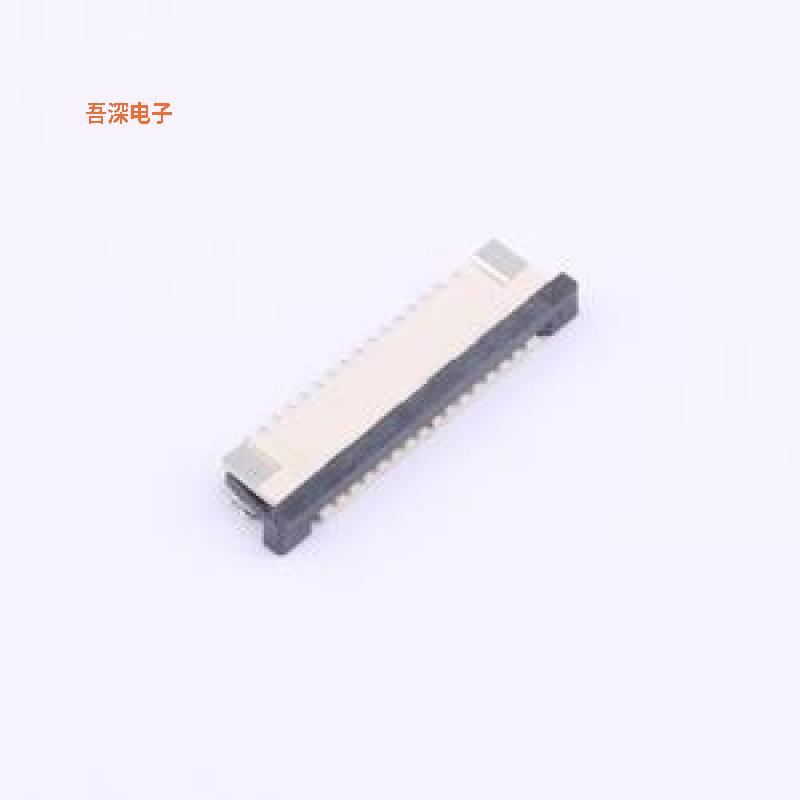 FPC-1.0AX-15PWCR-H25 |原装SMD,P=1mm,卧贴FFC/FPC