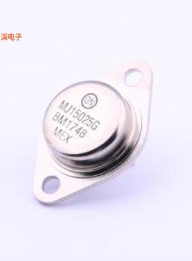 MJ15025G|原装TO-204三极管(BJT