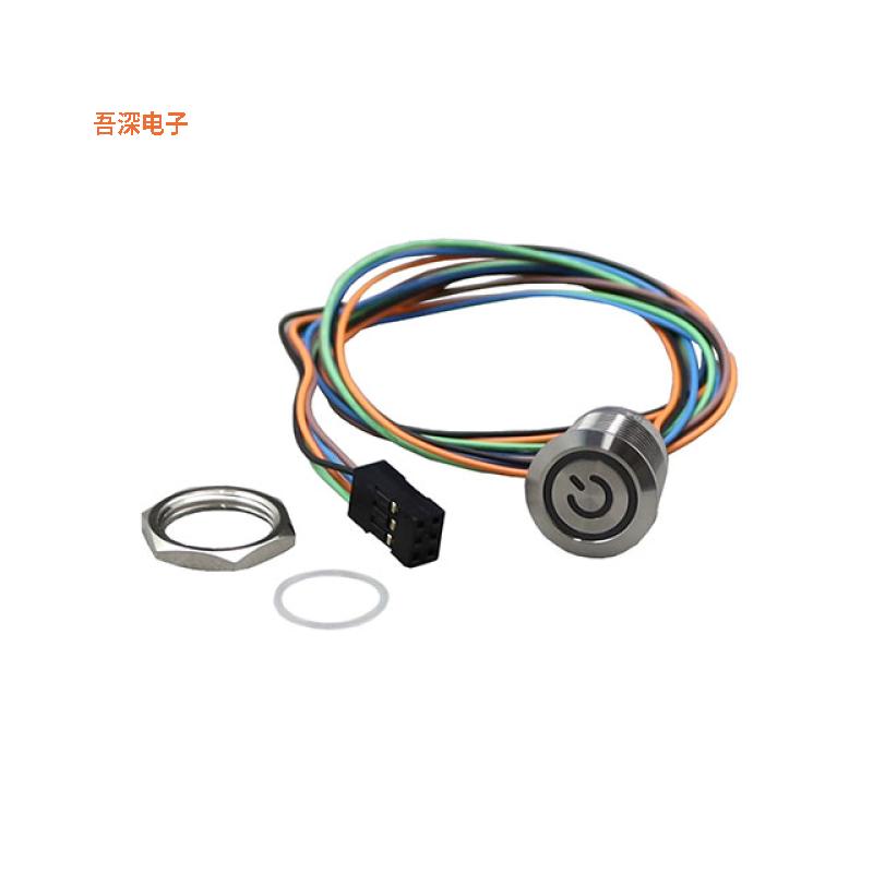 AVC16LS16FE13T5B04 |前面板安装SWITCH PUSHBUTTON SPST 1A