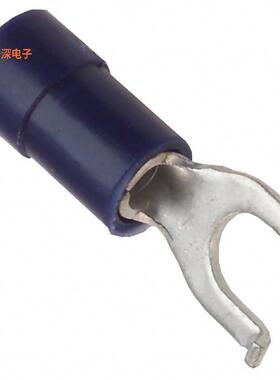 0191210028 |带法兰CONN SPADE TERM 14-16AWG #8 BLU