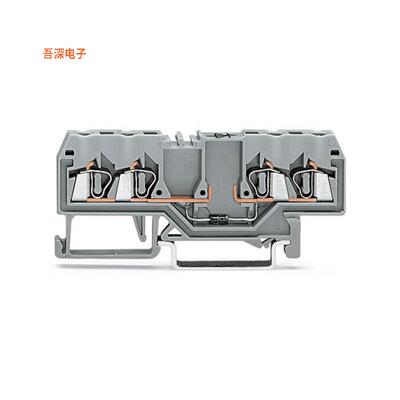 280-815/281-410 |馈通式COMPONENT TERMINAL BLOCK; 4-COND