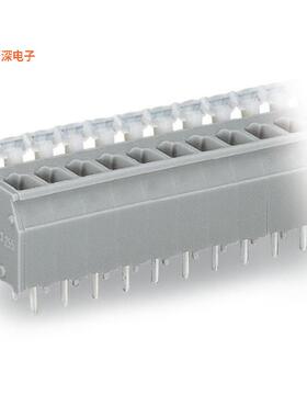255-403|原装插件,P=5.08mmPCB TERMINAL BLOCK; PUSH-BUTTON