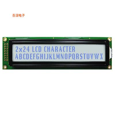 NHD-0224AZ-FSW-GBW|48.0LCD MOD 48DIG 24X2 TRANSFLCT WH