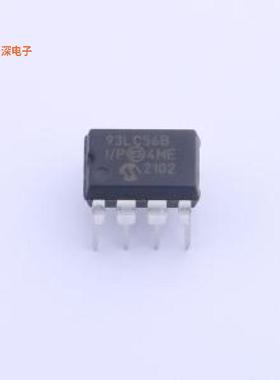 93LC56B-I/P |原装PDIP-8IC EEPROM 2KBIT MICROWIRE 8DIP