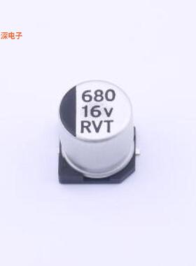 RVT1C681M1010 |原装SMD,D10xL10.2mm贴片型铝电解