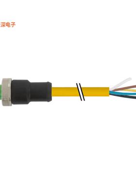 7700-A4021-U1C0500 |插头CIRC CBL 4POS PLUG TO WIRE 16.4'