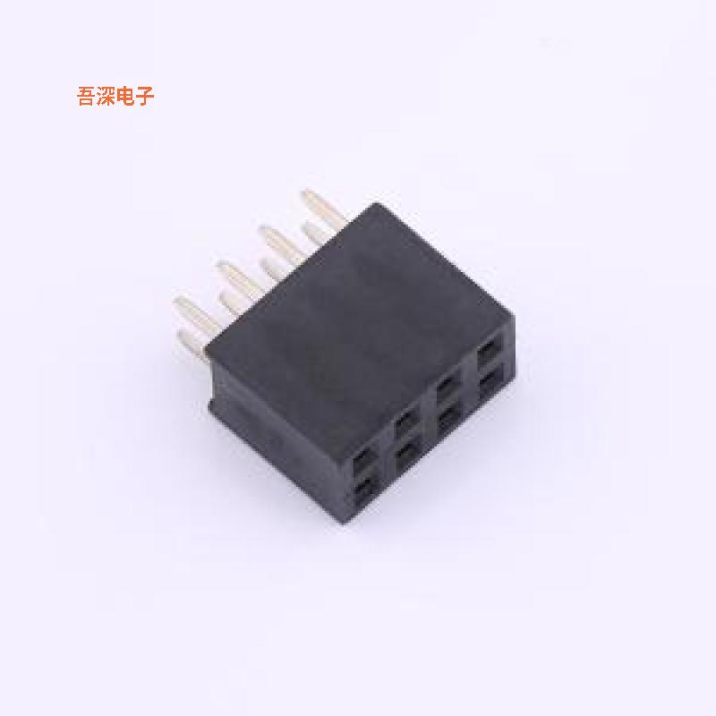 PM2.54V-1208P-C32 |排母间距:2.54mm 2x4P 直插