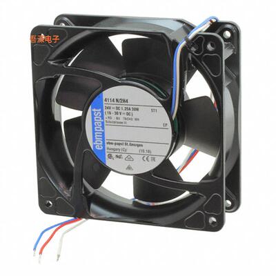 4114N/2H4|24VDCFAN AXIAL 119X38MM 24VDC WIR