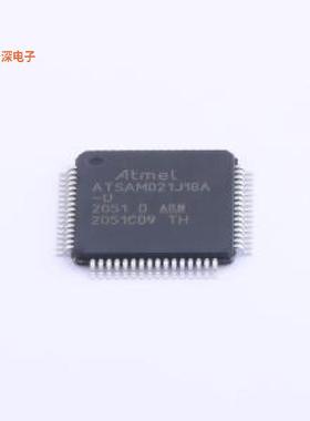 ATSAMD21J18A-AU 原装|正品TQFP-64(10x10)