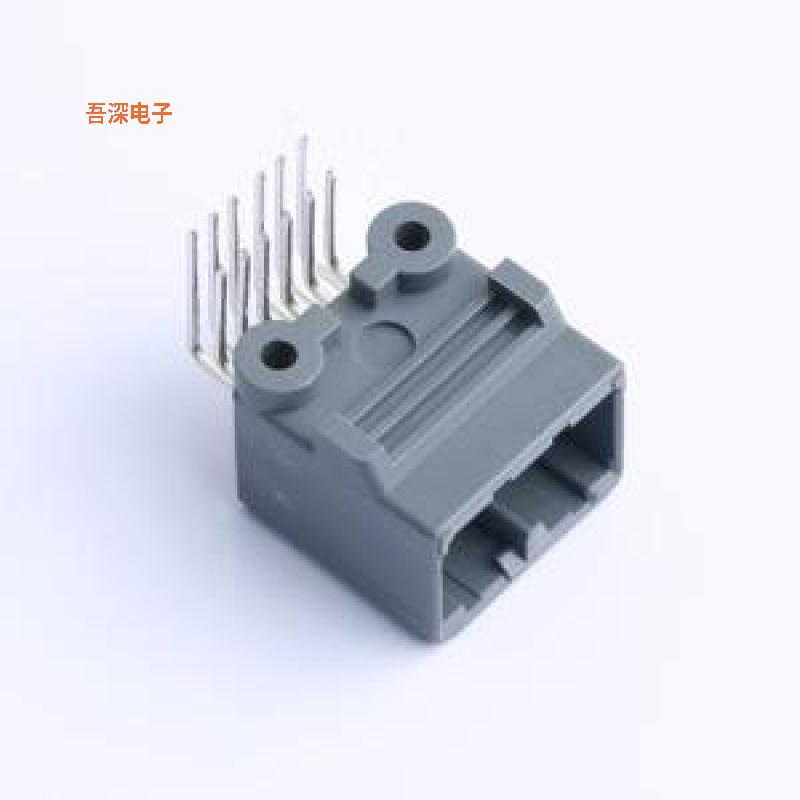 HC-QB-2*6AW-05 |原装弯插,P=2.2mm(交错脚)线对板针座
