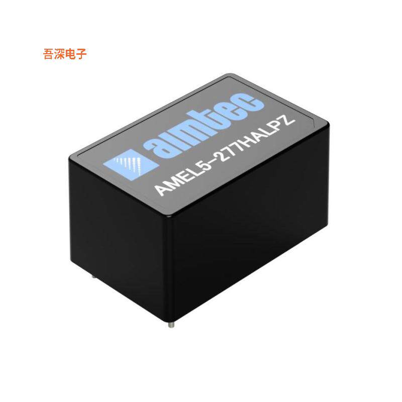 AMEL5-5S277HALPZ |封闭式85~305VAC 5VAC 1 5W