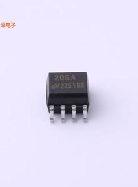 IL206AT |原装SOIC-8OPTOISO 4KV TRANS W/BASE 8-SOIC