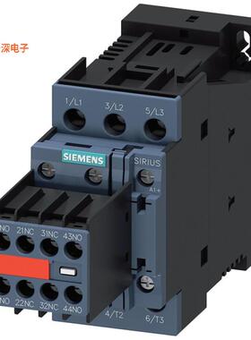 3RT20261BB443MA0 |原装全新CONTACTOR S0 25A 24VDC 2NO/2NC S
