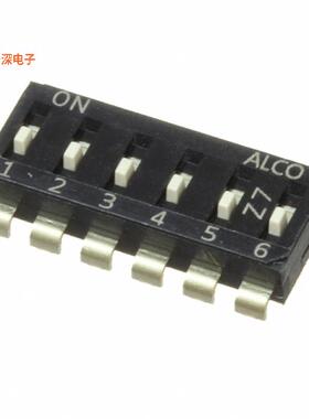 EDS06SNNNTU04Q |SPSTSWITCH SLIDE DIP SPST 0.025A 24V