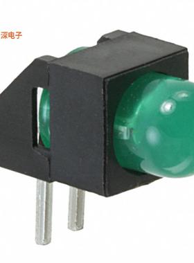 HLMP-3680-B00B2 |绿色 CBI 5MM GREEN RA HOUSING