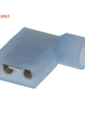 0190070021 |成角度 - 90°，旗形CONN QC RCPT 14-16AWG 0.250