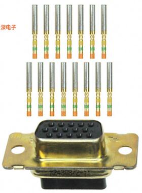 1757824-7 |原装全新CONN D-SUB HD RCPT 15POS CRIMP
