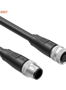 10-04549 |插头CIRC CBL 8POS PLUG TO RCPT 1.64'