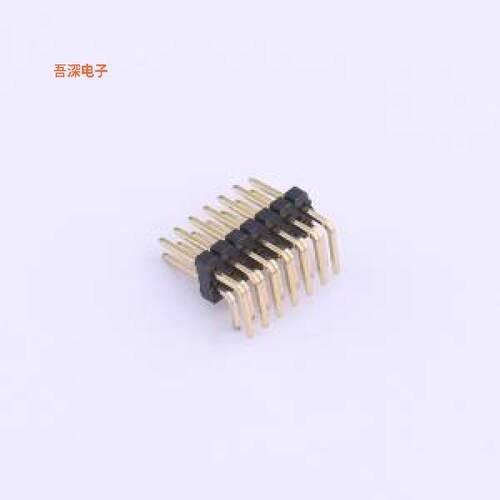 X1321WR-2x07J-C40D18 |原装弯插,P=1.27mm排针