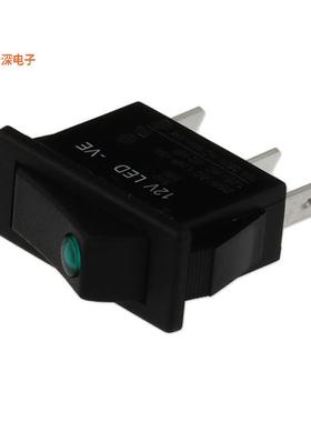 C5503PLLAB |面板安装，卡入式SWITCH ROCKER DPDT 20A 250V