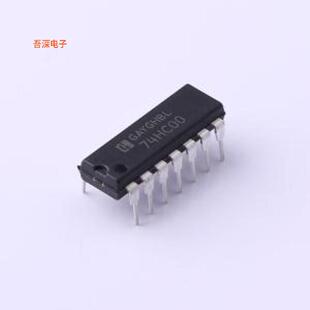 74HC00N NAND INP GATE 14IC DIP 原装 4CH