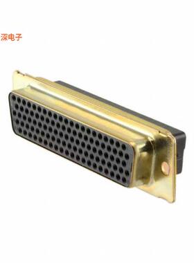 1757824-6 |D-Sub，高密度CONN D-SUB HD HSG RCPT 104POS
