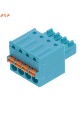 TBP03P1-350-04BEOR |原装全新TERM BLOCK PLUG 4POS 3.50MM