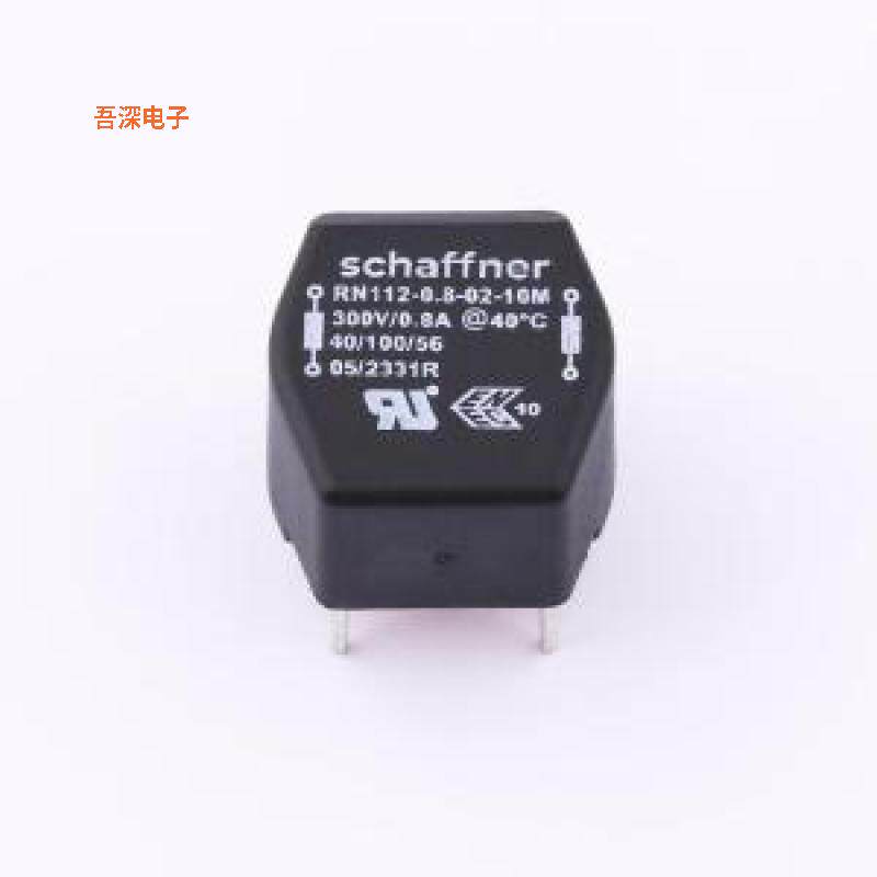 RN112-0.8-02-10M |原装插件,17.7x17.1mm共模滤波器